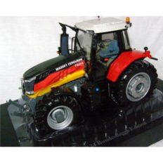 tracteur agricole avec drapeau allemand