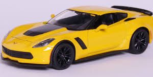 voiture de sport jaune avec jantes noire