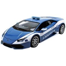 voiture de police bleue