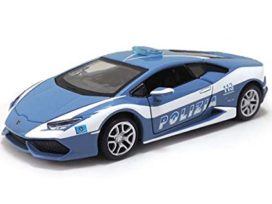 voiture de police bleue