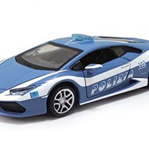 voiture de police bleue