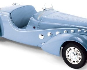 oldtimer roadtser car blue