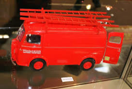 vieux camion de pompiers