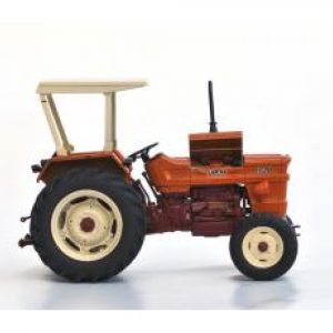 vieux tracteur agricole orange