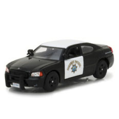 voiture de police americaine noire et blanche