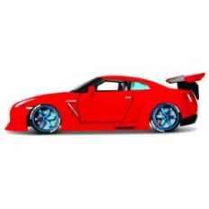 voiture sportive de tuning rouge