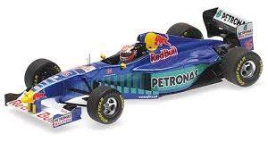 vieille voiture de formule 1 bleu