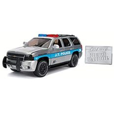 voiture jeep de police grise