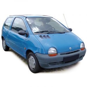 vieille petite voiture bleu