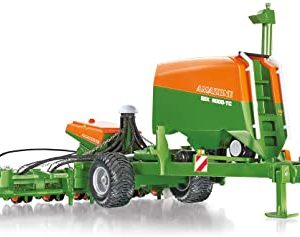 machine agricole orange et verte