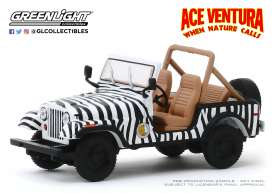 vieille jeep blanche et noire decapotable