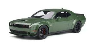 voiture verte coupe muscle car