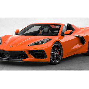 voiture de sport cabriolet orange