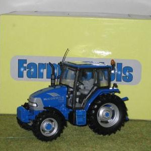 petit tracteur agricole bleu