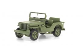 vieill jeep armee verte