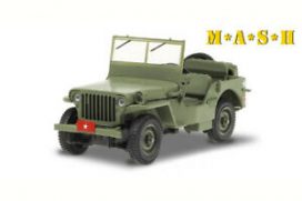 vieille jeep armee verte