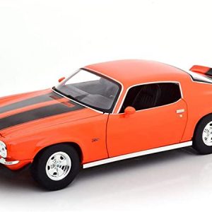 vieille voiture muscle car orange