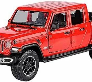 grosse jeep pick up rouge