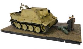 vieux tank allemand brun