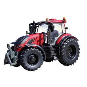 gros tracteur agricole rouge