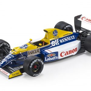 vieille voiture de course formule 1 bleu et jaune