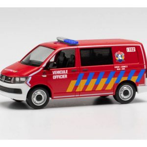 camionnette de pompiers rouge