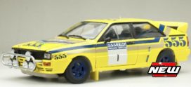 vieille voiture de rallye jaune