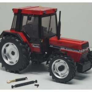 vieux tracteur agricole rouge et noire