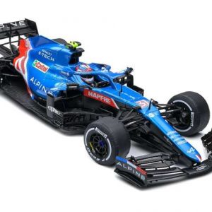 voiture de course formule 1 bleu