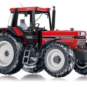 vieux tracteur agricole rouge