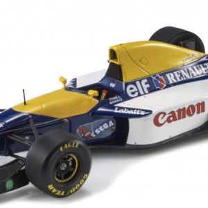 vieille voiture de course formule 1 bleu et jaune