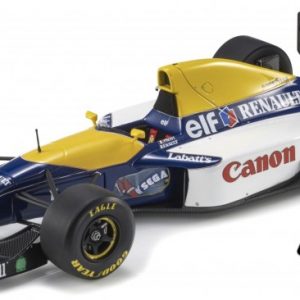 vieille voiture de course formule 1 bleu et jaune