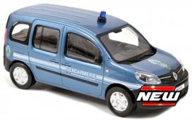 voiture camionnette de police bleu