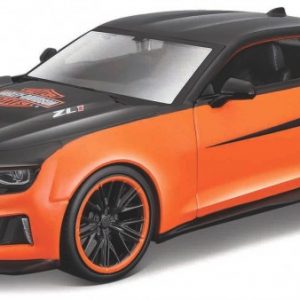 voiture de sport orange et noire