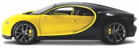voiture de sport jaune et noire
