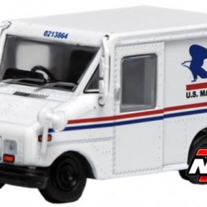 vieux camion postal americain blanc