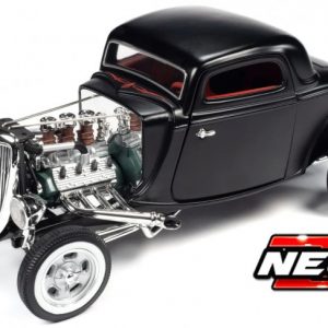 vieille voiture americaine hot rod noire