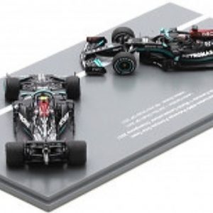 set de 2 voitures de course formule 1 noire