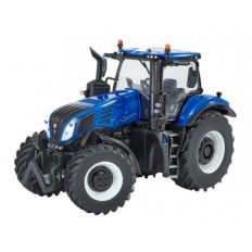 tracteur agricole bleu