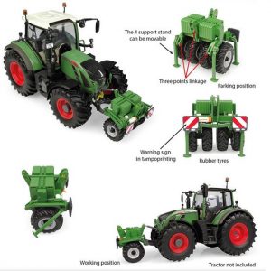 machine agricole verte