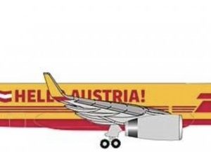 avion transport de marchandise jaune