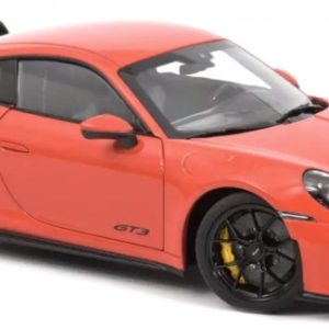 voiture allemande de sport orange