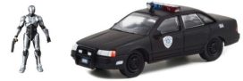 vieille voiture de police noire