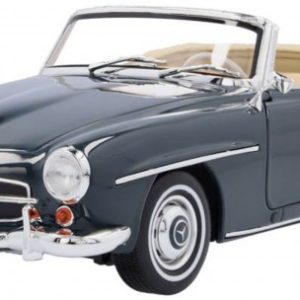 vieille voiture de sport grise cabriolet