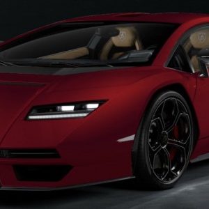 voiture de sport italienne coupe rouge