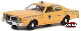 vieille voiture taxi jaune americain