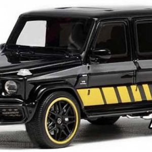 voiture jeep noire et jaune