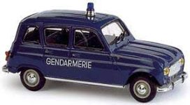vieille voiture de gendarmerie française bleu