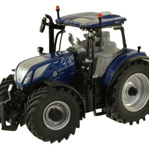 gros tracteur agricole bleu