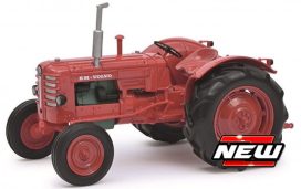 vieux tracteur agricole rouge